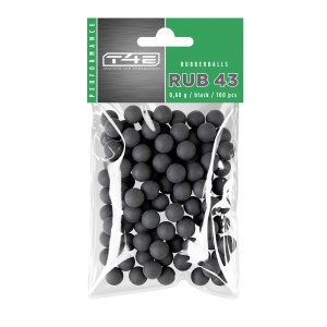 Bile de cauciuc Umarex T4E Performance RUB 43, cal. .43, 0.68 g, 100 bucati