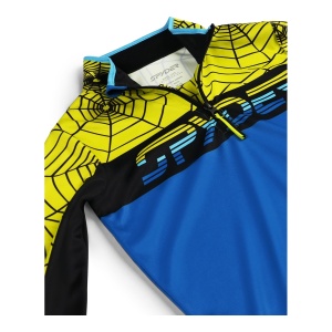 Bluza Baieti Spyder Ryder 1/2 Zip Lime - Img 3