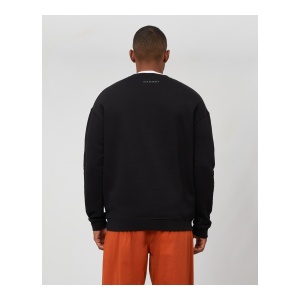 Bluza Barbati Mammut Base Ml Crew Neck Men Ski Tour Black - Img 3