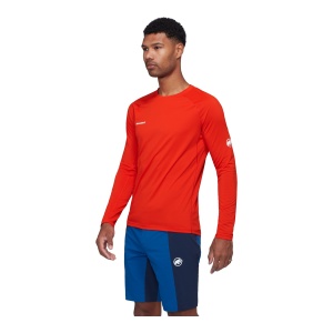 Bluza Barbati Mammut Ducan FL Longsleeve Mammut Red - Img 4