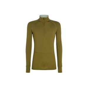 BLUZA BARBATI MERINO 260 ZONEKNIT LS HALF ZIP ALGAE/ASHEN/CB