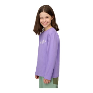Bluza Copii Mammut Core Longsleeve Logo Lavandin - Img 6