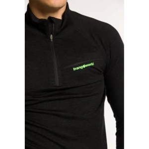Bluza de corp cu fermoar Trangoworld TRX2 Wool Evo - Img 2