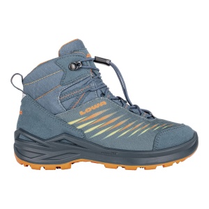 Bocanci Drumetie Copii Lowa Zirrox II GTX Mid Petrol/Mango - Img 2
