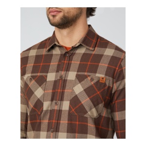 Camasa Barbati Mammut Alvra Longsleeve Soil-Sablun - Img 7