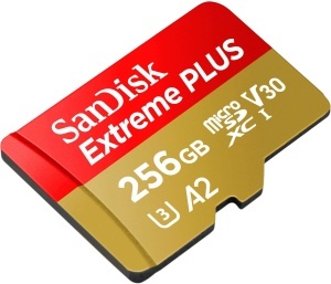 Card de memorie SanDisk Extreme PLUS microSDXC 256 GB, cu adaptor SD - Img 3