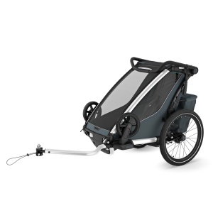 Carucior multisport Thule Chariot Cross 2, Dark Slate - Img 2
