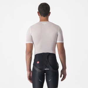 Castelli - bluza de corp cu maneca scurta - Pro Mesh 2.0 Short Sleeve - 15-28 gr C - alb - Img 2