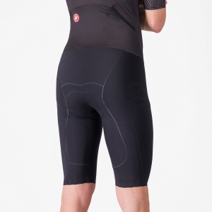 Castelli - costum triatlon cu maneca scurta - Free Sanremo 3 Suit Short Sleeve - negru - Img 5