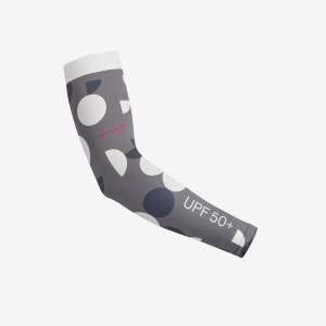 Castelli - incalzitoare brate pentru vara cu protectie solara - R--A/D Arm Sleeves - gri inchis Smokey - Img 2