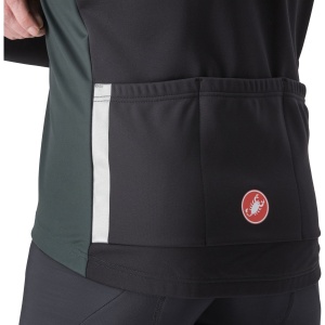 Castelli - Jacheta ciclism vreme rece sau iarna, Entrata Jacket - verde inchis rover galben fluo - Img 6