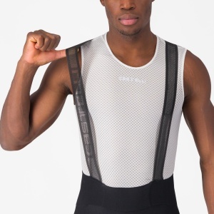 Castelli - pantaloni ciclism scurti cu bretele - Espresso Bibshort - 15-35 gr C - negru - Img 4