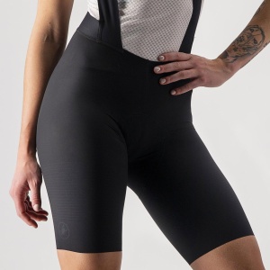 Castelli - pantaloni scurti pentru ciclism cu bretele pentru femei Premio Bibshort - negru - Img 7
