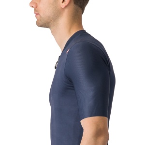 Castelli - tricou ciclism cu maneca scurta pentru barbati Espresso Jersey - albastru inchis indigo - Img 6