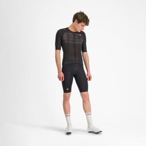 Castelli - tricou ciclism maneca scurta race fit - Aero Race 8S Jersey - 18-36 gr C - negru - Img 6