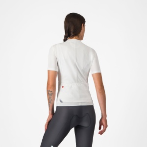 Castelli - tricou ciclism maneca scurta regular fit - Anima 4 W Jersey - 18-32 gr C - ivoar - Img 2