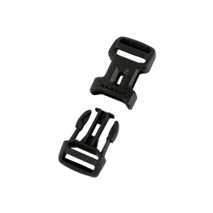 Catarama Dual Adjust Side Squeeze Buckle 38Mm Black
