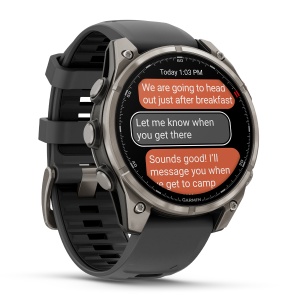 Ceas Garmin Fenix 8 Pro 47MM Amoled Sapphire Titanium - Img 5