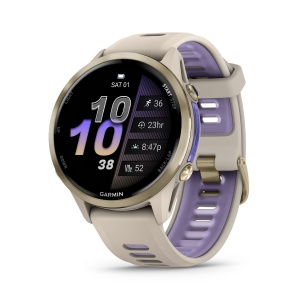 Ceas Garmin Forerunner 970 Amoled 47MM French Gray/Indigo