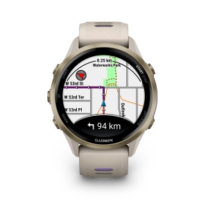 Ceas Garmin Forerunner 970 Amoled 47MM French Gray/Indigo - Img 5