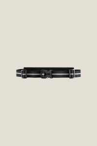 Centură alergare Craft Media Belt - neagră | waterproof, buzunar telefon - Img 2