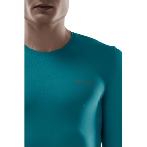 CEP - bluza cu maneca lunga - run ultralight shirt long sleeve - petrol - Img 5