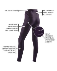 CEP - colanti - reflective tights - purple - Img 10