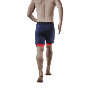 CEP - pantaloni scurti 2 in 1 - Camocloud Shorts 2 in 1 - Lava I Peacoat - Img 2