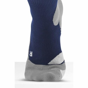 CEP - sosete compresie inalte - Hiking Light merino Socks W - MarineBlue I Grey - Img 3