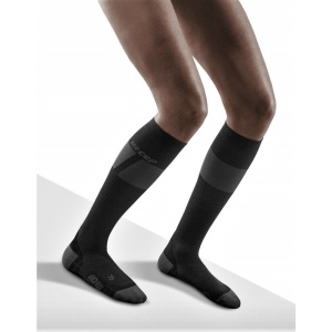 CEP - sosete ski ultrausoare pentru femei Ski Ultralight Socks - negru gri inchis - Img 3