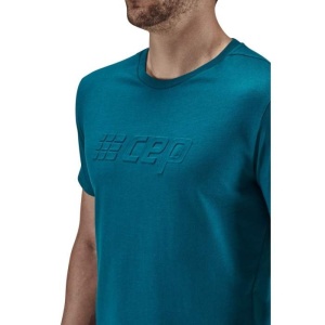 CEP - tricou cu maneca scurta - Crew Shirt - Petrol - Img 7