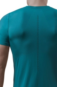 CEP - tricou pentru alergare cu maneca scurta - Run UltraLight Shirt - Petrol - Img 4