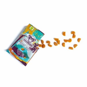 Chimpanzee - jeleuri gumate Energy Chews - mango fructe tropicale - plic 35g - Img 2