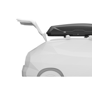 Cutie portbagaj Thule Pulse 2 L, Negru Mat - Img 12