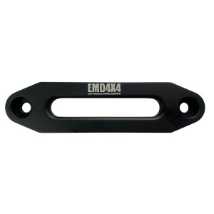 Fantă (ghidaj cablu) pentru trolii cu cablu sintetic, din aluminiu, negru, 20 cm, EMD4x4
