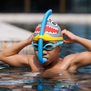 Finis - accesoriu inot pentru copii Snorkel Stability Jr - albastru ocean - Img 6