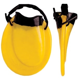 Finis - labe inot pentru adulti Positive Drive - galben negru