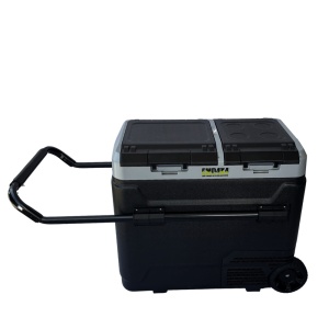 Frigider si congelator auto portabil cu roți 60 L, cu compresor, alimentare 12V/24V/220V, Bluetooth, control digital, -20°C +20°C, EMD4X4 - Img 4