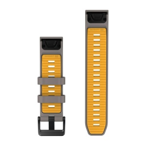 Garmin - curea metalica - QuickFit 22 - MARQ hybrid titanium + silicon - carbon gray - Img 21