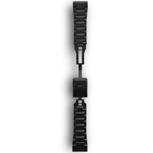 Garmin - curea metalica - QuickFit 26 - Titanium Carbon Gray DLC