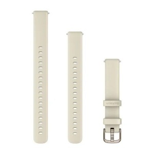 Garmin - curea nailon - Lily 2 - 14 mm - coffee | cream gold - Img 8