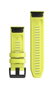 Garmin curea silicon QuickFit 26 - galben fluo - Img 2