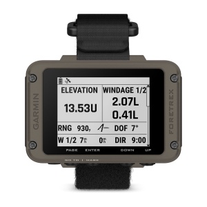 Garmin Ediţia Foretrex® 901 Ballistic | Navigator cu GPS purtat la încheietura mâinii cu curea - Img 2