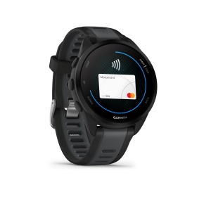 Garmin - Forerunner 165 ceas multisport cu GPS AMOLED - negru - gri Slate Grey - Img 3
