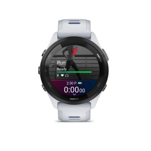 Garmin - Forerunner 265 ceas multisport cu GPS AMOLED - Ramă neagră cu carcasă Whitestone şi curea din silicon Whitestone/Tidal Blue - Img 6
