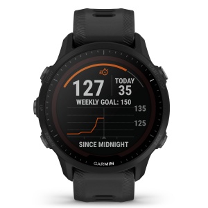Garmin - Forerunner 955 Solar ceas multisport cu GPS - negru - Img 1