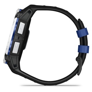 Garmin - Instinct 3 - 45 mm AMOLED - Black with Bolt Blue | Black Band - Img 130