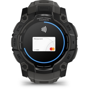 Garmin INSTINCT 3 - 50 mm AMOLED negru - smartwatch robust cu GPS - Img 2