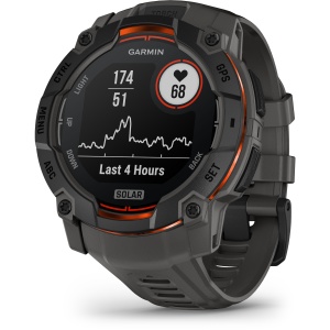 Garmin INSTINCT 3 - 50 mm Solar negru - smartwatch robust cu GPS - Img 3