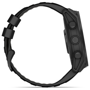 Garmin - Tactix 8 AMOLED 51 mm ceas multisport cu GPS - ramă neagră Titanium DLC și curea din silicon neagră + nailon - Img 7